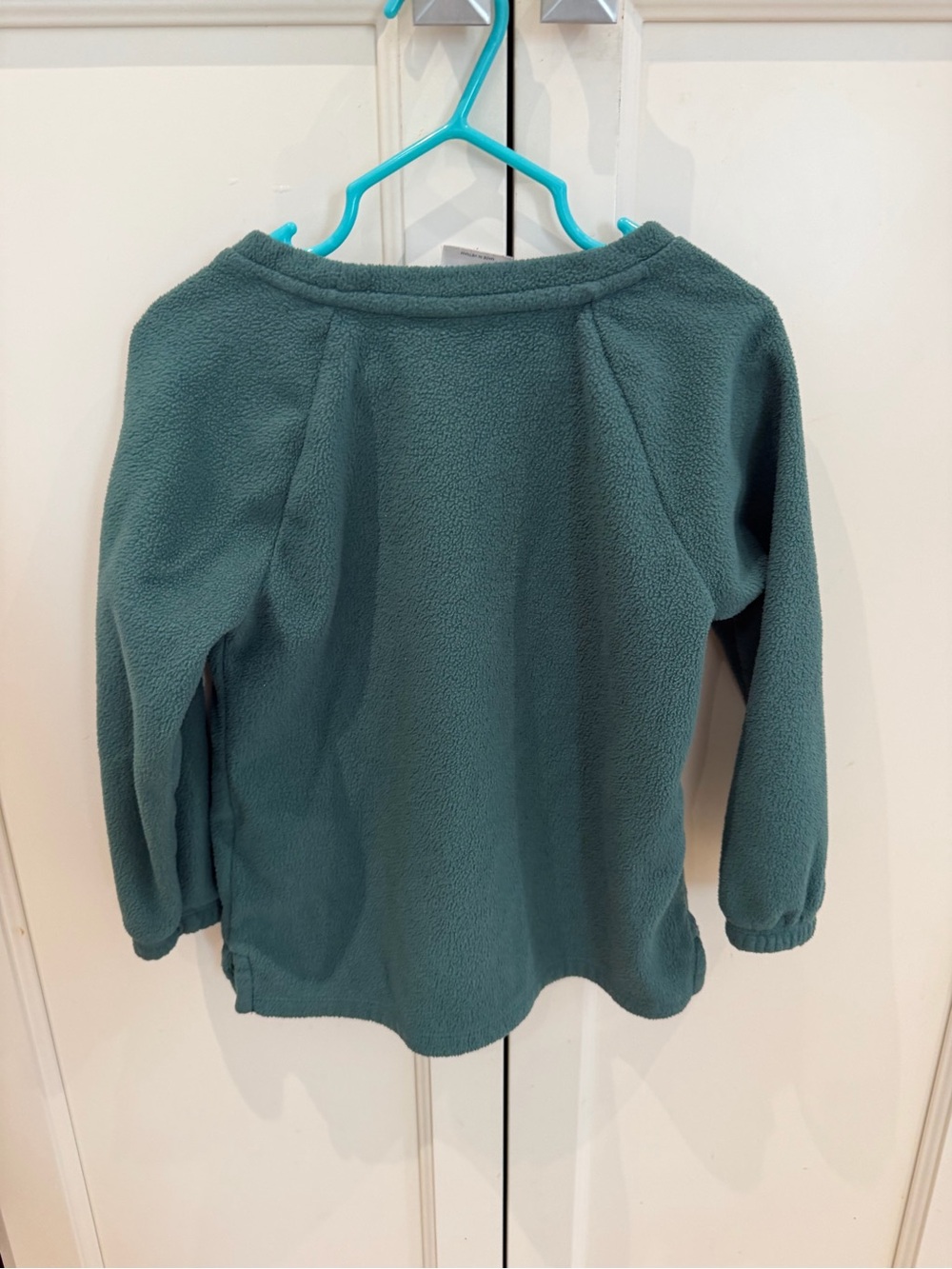 GAP 3t Kids Forest Green Fleece Pullover - Picture 2 of 4